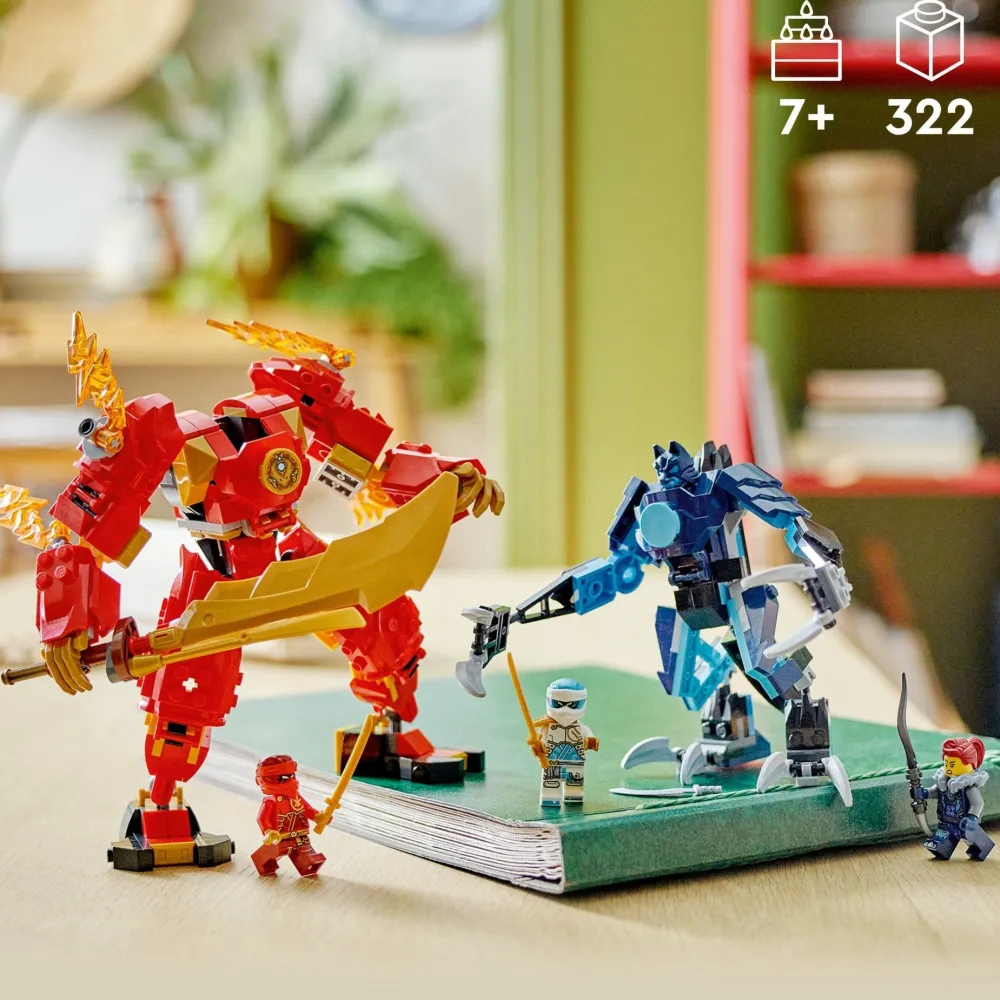 Lego Canada Inc. LEGO NINJAGO Kai’s Elemental Fire Mech Action Figu Hot