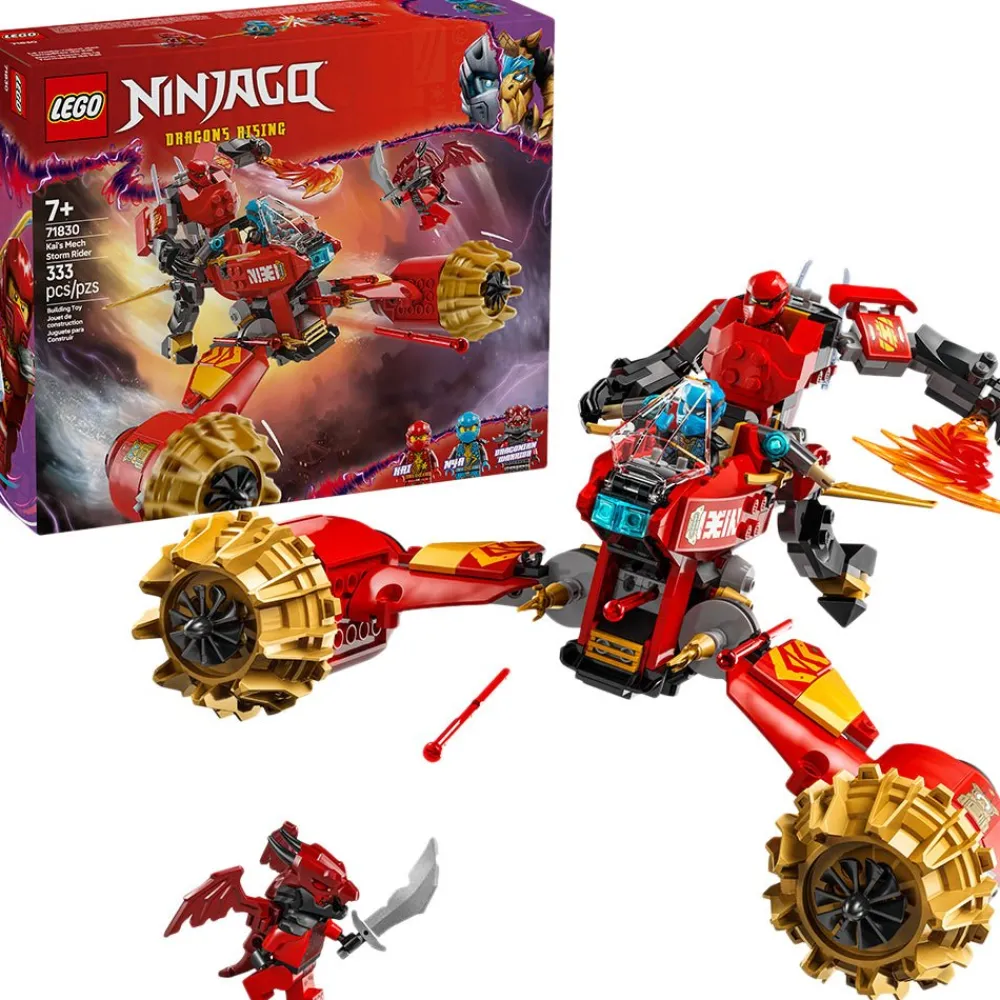 LEGO ® NINJAGO® Kai’s Mech Storm Rider 71830 Clearance