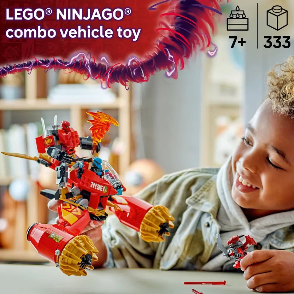 LEGO ® NINJAGO® Kai’s Mech Storm Rider 71830 Clearance