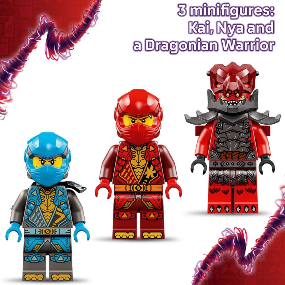 LEGO ® NINJAGO® Kai’s Mech Storm Rider 71830 Clearance