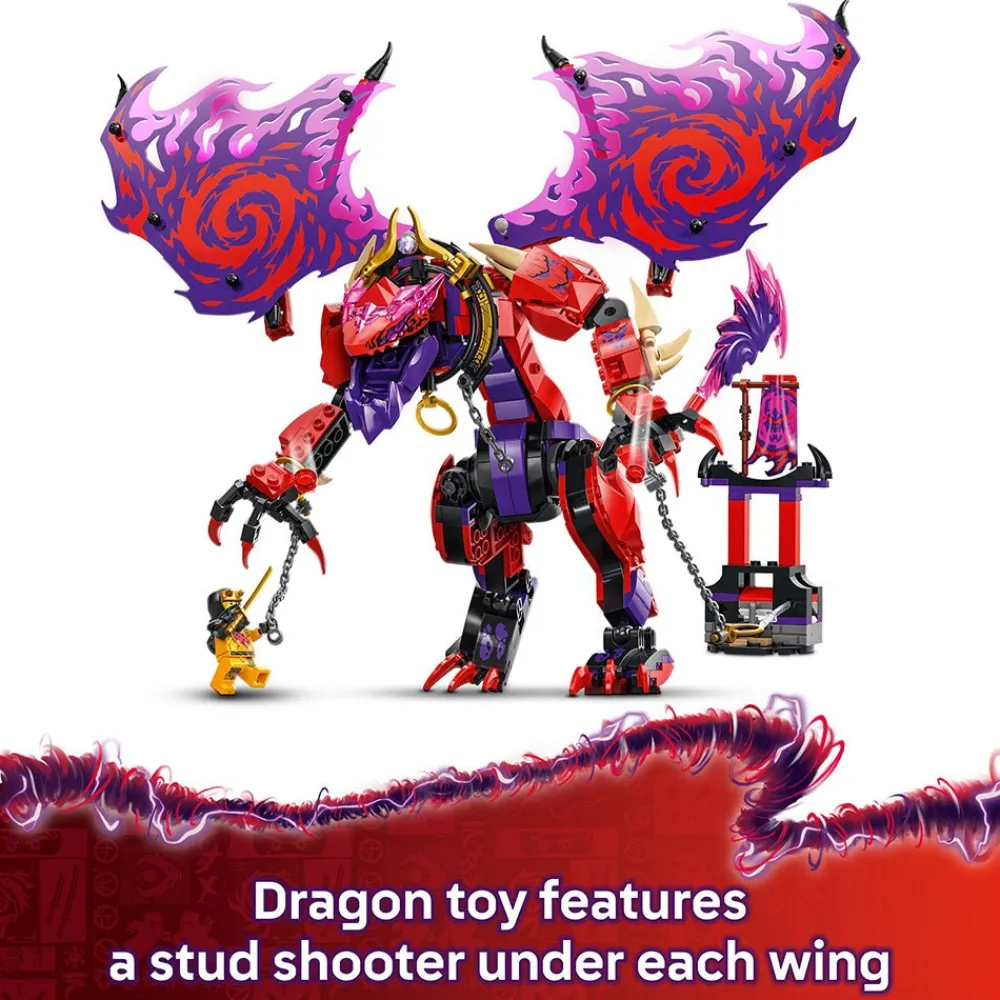LEGO ® NINJAGO® Thunderfang Dragon of Chaos 71832 Clearance