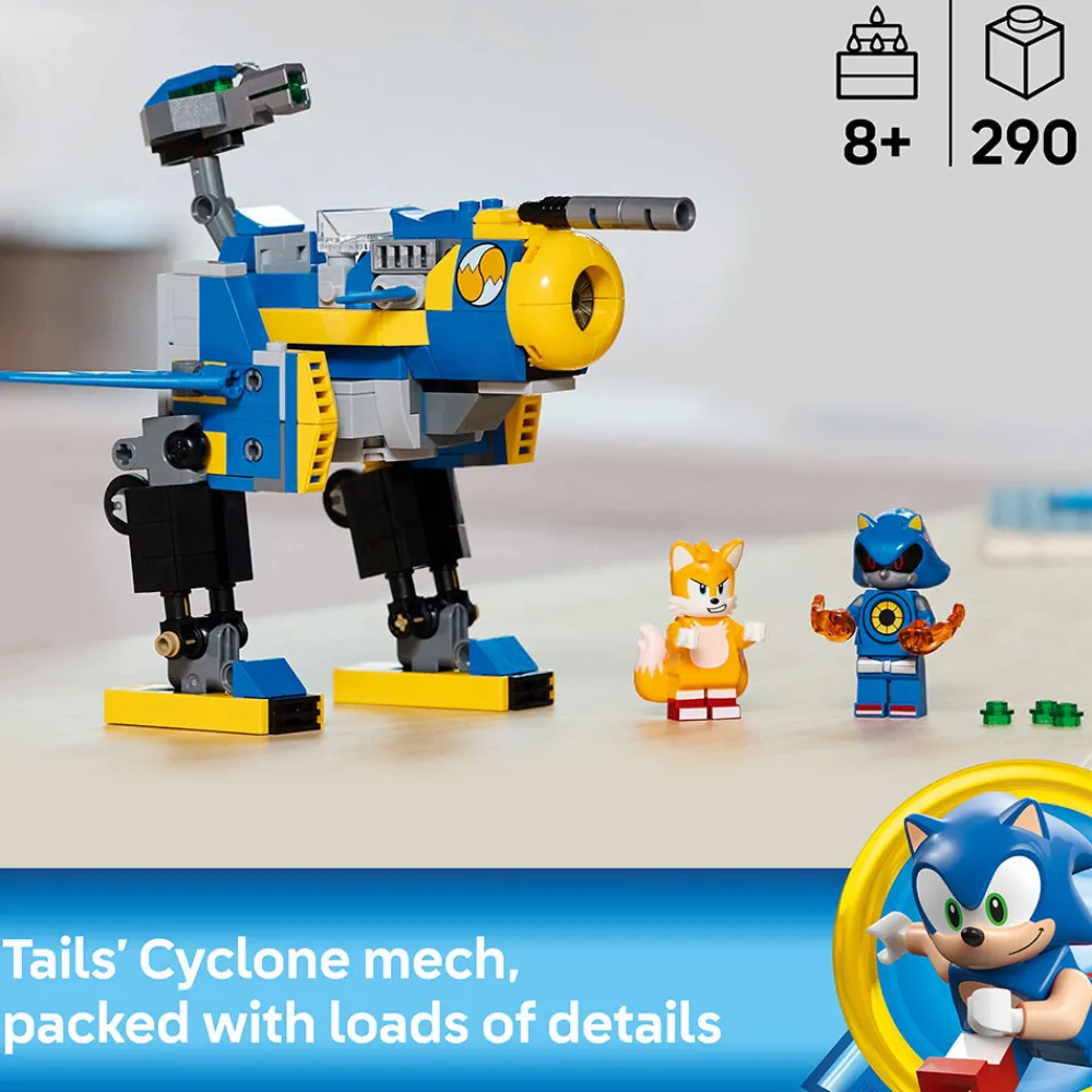 LEGO ® Sonic the Hedgehog ™ Cyclone vs. Metal Sonic 77002 New