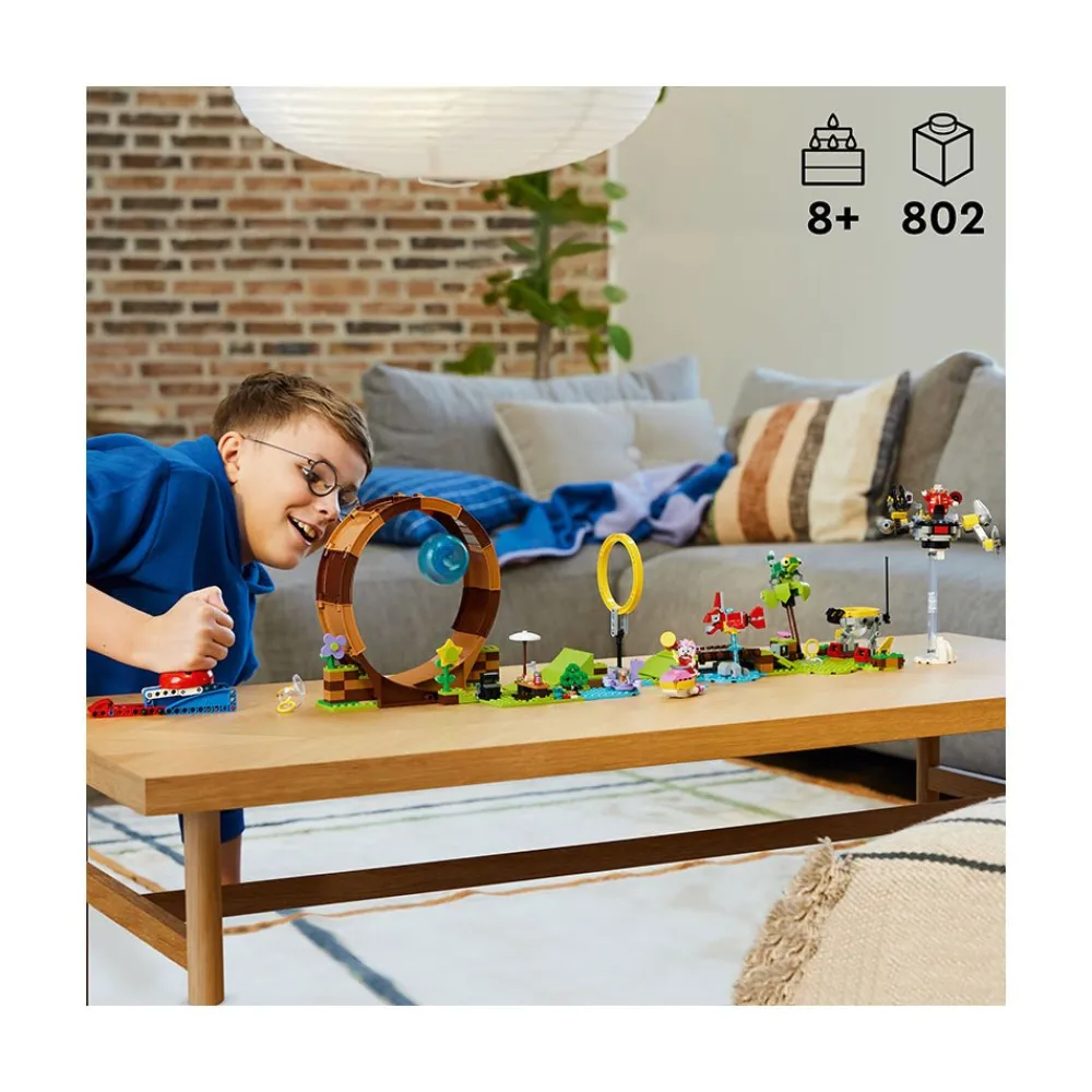Lego Canada Inc. LEGO® Sonic the Hedgehog™ Sonic’s Green Hill Zone Loop Challenge 76994 (802 Pieces) Online