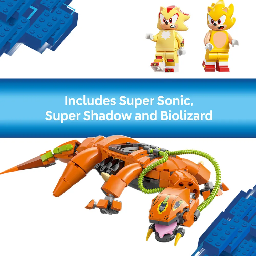 LEGO ® Sonic the Hedgehog™ Super Shadow vs. Biolizard 77003 Hot