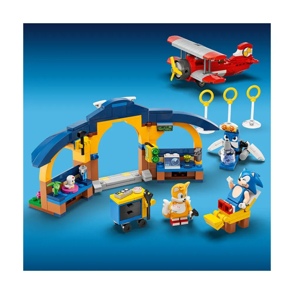 LEGO ® Sonic the Hedgehog™ Tails’ Workshop and Tornado Plane 76991 (376 Pieces) Discount
