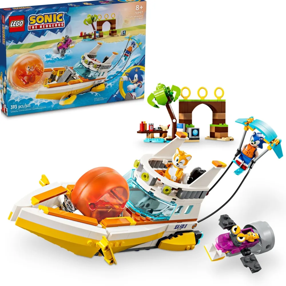 Lego Canada Inc. LEGO® Sonic the Hedgehog™ Tails’ Adventure Boat Toy 76997 Online