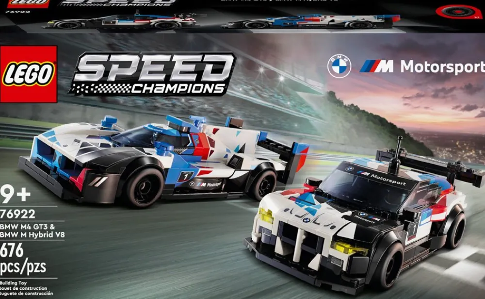 Lego Canada Inc. LEGO® Speed Champions BMW M4 GT3 & BMW M Hybrid V8 Race Cars 76922 Online