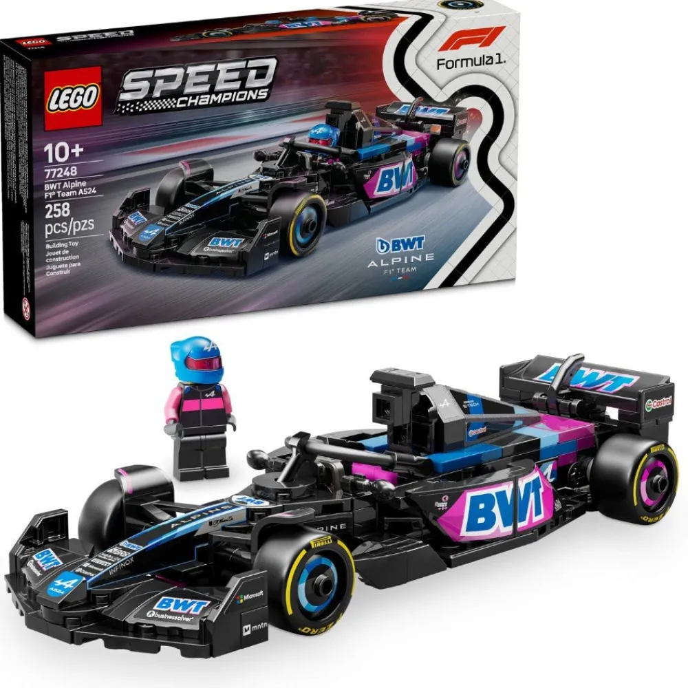 LEGO ® Speed Champions BWT Alpine F1® Team A524 Race Car 77248 Discount