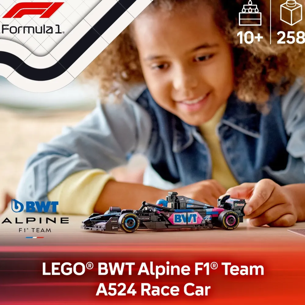 LEGO ® Speed Champions BWT Alpine F1® Team A524 Race Car 77248 Discount