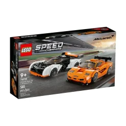 LEGO ® Speed Champions McLaren Solus GT and McLaren F1 LM 76918 Building Toy Set (581 Pieces) Best