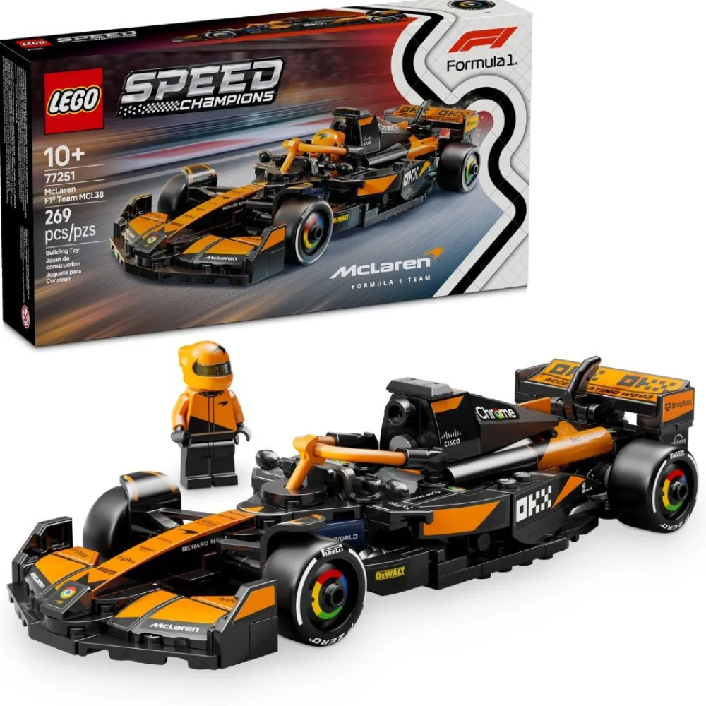 LEGO ® Speed Champions McLaren F1® Team MCL38 Race Car 77251 Hot