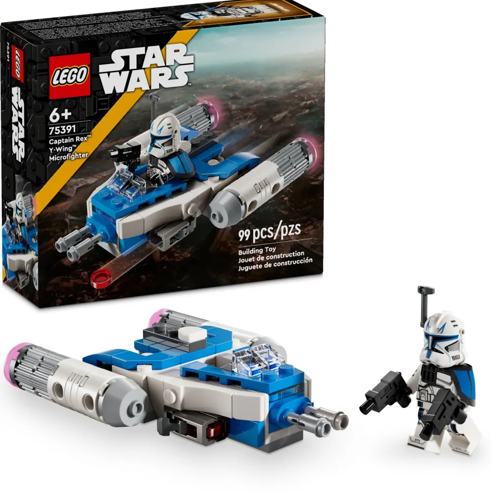 LEGO ® Star Wars™ Captain Rex™ Y-Wing™ Microfighter Set 75391 Clearance