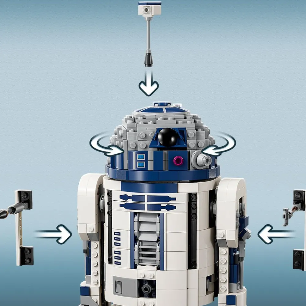 Lego Canada Inc. LEGO® Star Wars™ R2-D2™ Buildable Toy Droid for Display and Play 75379 Best