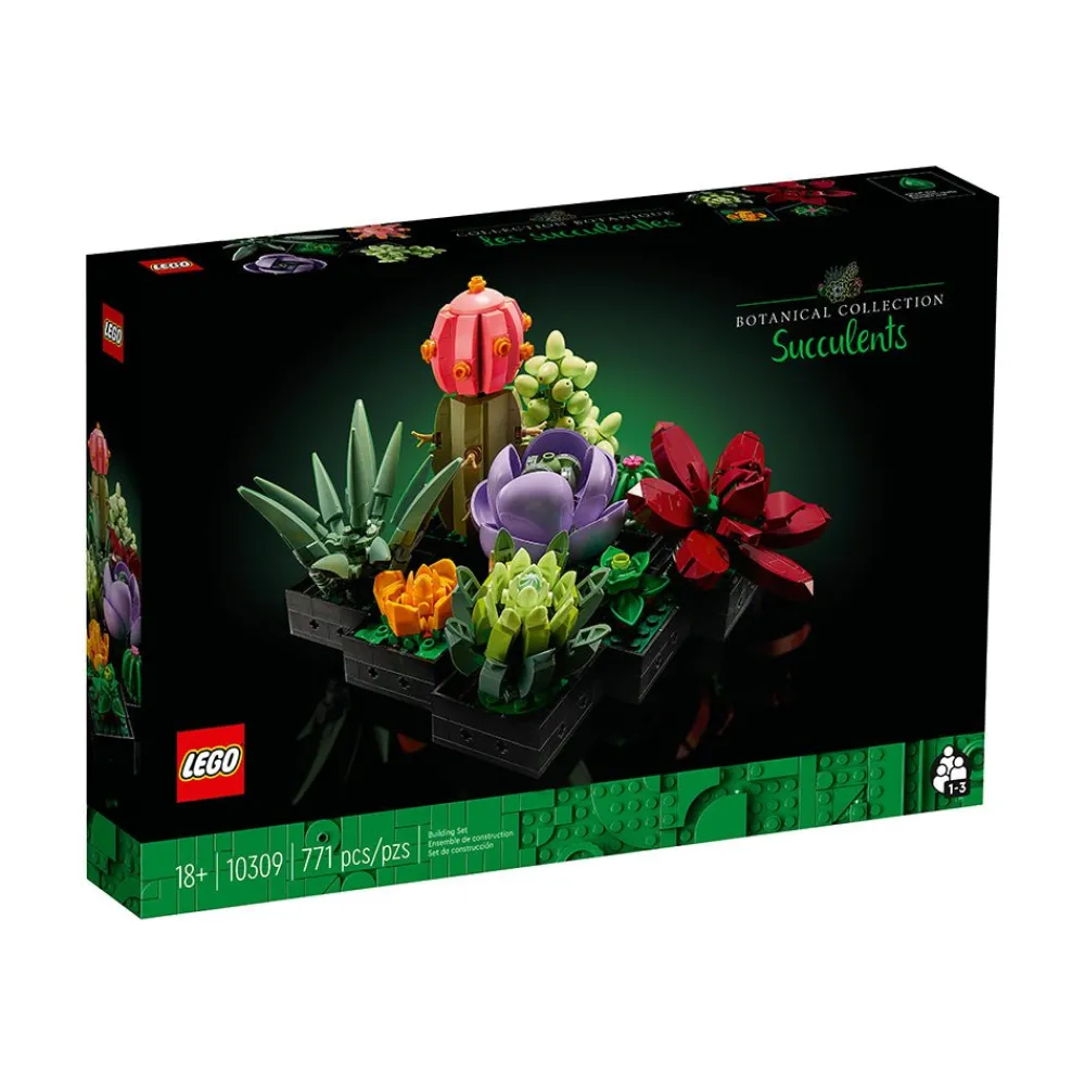 Lego Canada Inc. LEGO® Succulents 10309 Plant Decor Building Kit (771 Pieces) Hot