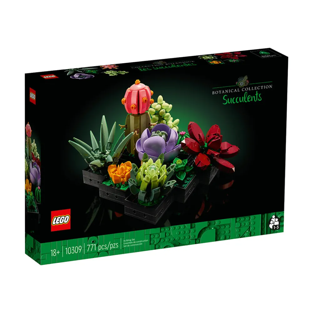 Lego Canada Inc. LEGO® Succulents 10309 Plant Decor Building Kit (771 Pieces) Hot