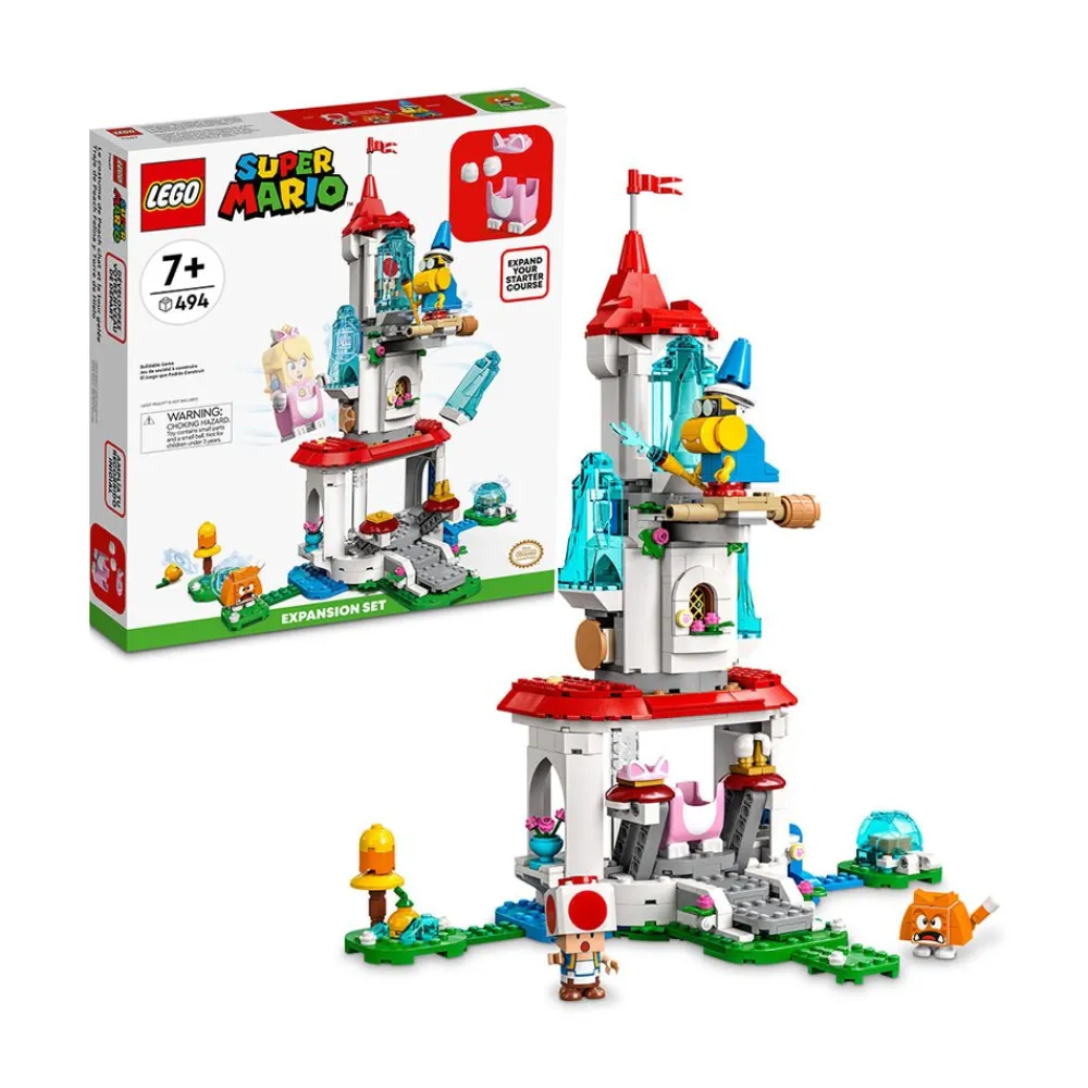 Lego Canada Inc. LEGO® Super Mario™ Cat Peach Suit and Frozen Tower Expansion Set 71407 (494 Pieces) Outlet