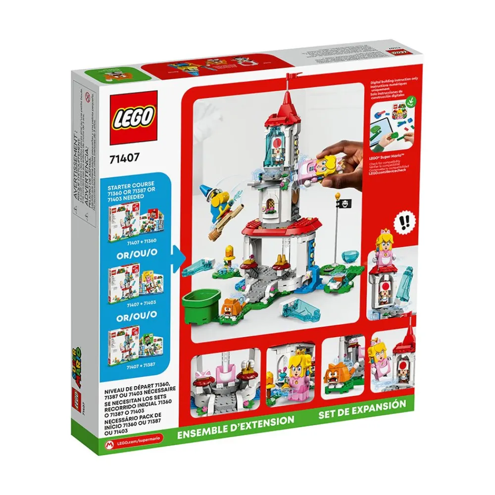Lego Canada Inc. LEGO® Super Mario™ Cat Peach Suit and Frozen Tower Expansion Set 71407 (494 Pieces) Outlet
