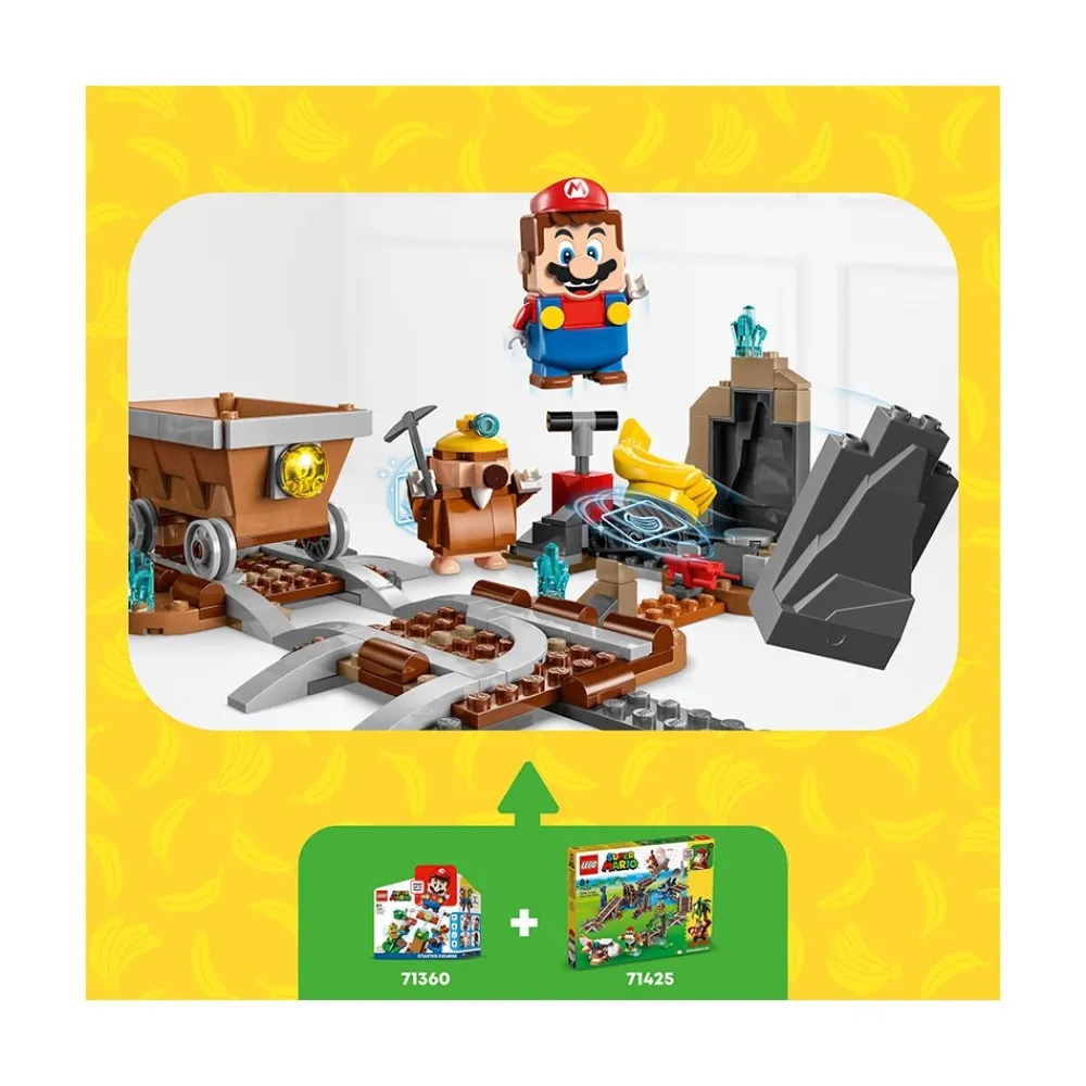 Lego Canada Inc. LEGO® Super Mario™ Diddy Kong's Mine Cart Ride Expansion Set 71425 (1,157 Pieces) Discount