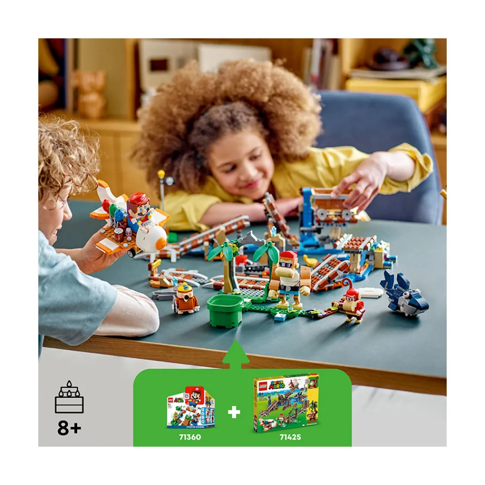 Lego Canada Inc. LEGO® Super Mario™ Diddy Kong's Mine Cart Ride Expansion Set 71425 (1,157 Pieces) Discount