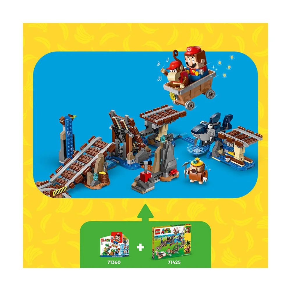 Lego Canada Inc. LEGO® Super Mario™ Diddy Kong's Mine Cart Ride Expansion Set 71425 (1,157 Pieces) Discount