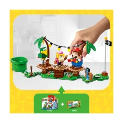 LEGO ® Super Mario™ Dixie Kong’s Jungle Jam Expansion Set 71421 Building Toy Set (174 Pieces) Best
