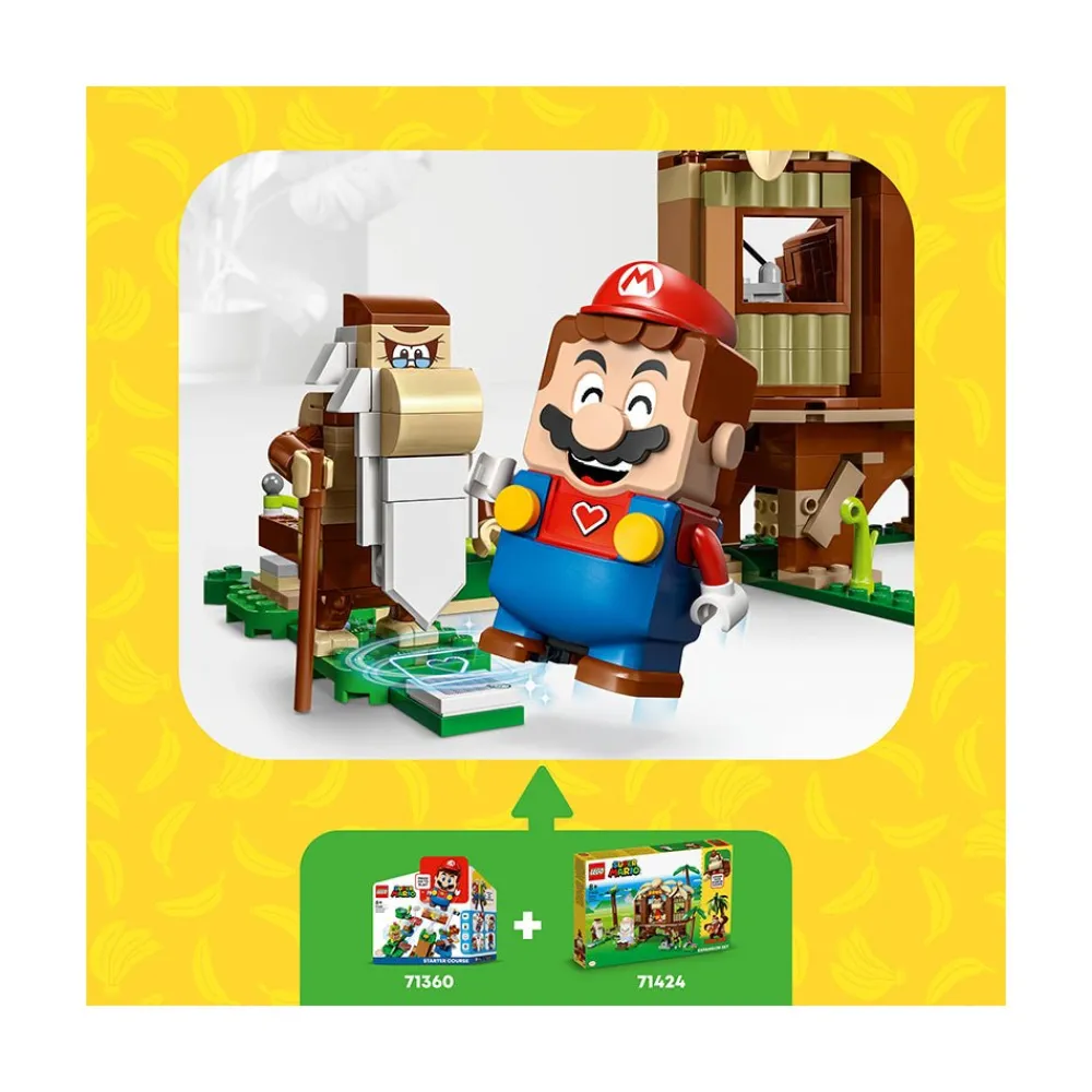 LEGO Super Mario Donkey Kong’s Tree House Expansion Set 71424 Building Toy Set (555 Pieces) Best