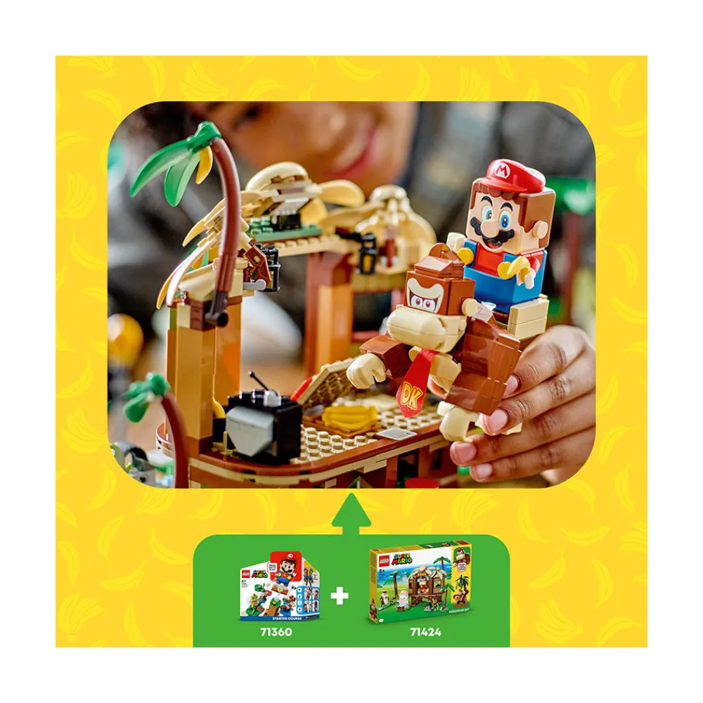 LEGO Super Mario Donkey Kong’s Tree House Expansion Set 71424 Building Toy Set (555 Pieces) Best