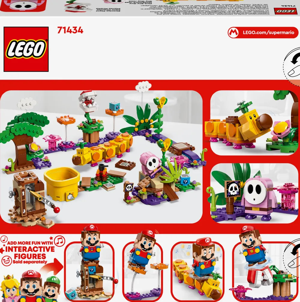 Lego Canada Inc. LEGO® Super Mario™ Soda Jungle Maker Set, Wiggler Toy 71434 Sale