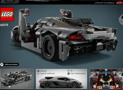 Lego Canada Inc. LEGO® Technic™ Koenigsegg Jesko Absolut Gray Hypercar 42173 Best