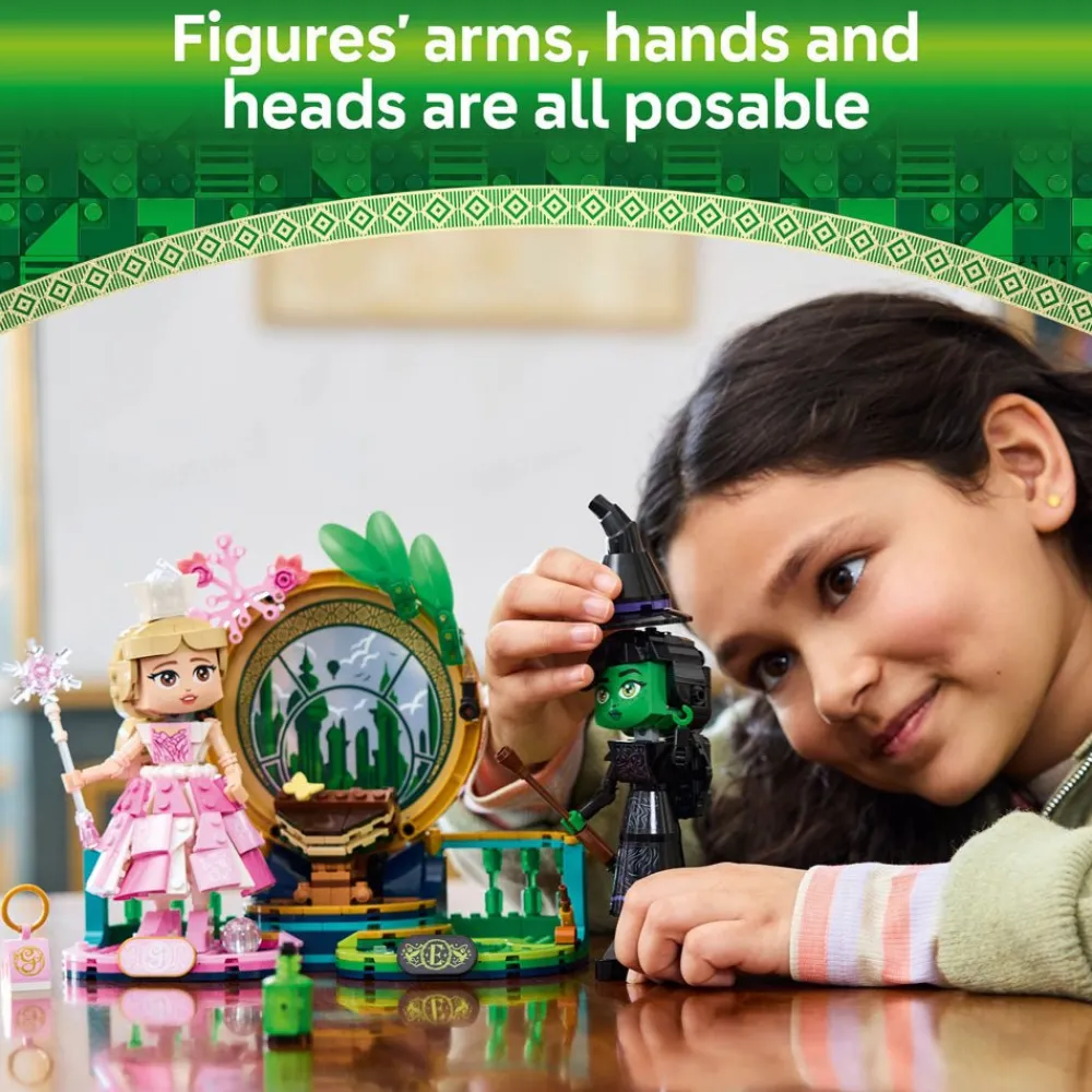 Lego Canada Inc. LEGO® Wicked Elphaba & Glinda Figures Fantasy Toy Construction Playset 75682 Best