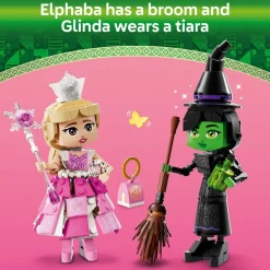 Lego Canada Inc. LEGO® Wicked Elphaba & Glinda Figures Fantasy Toy Construction Playset 75682 Best