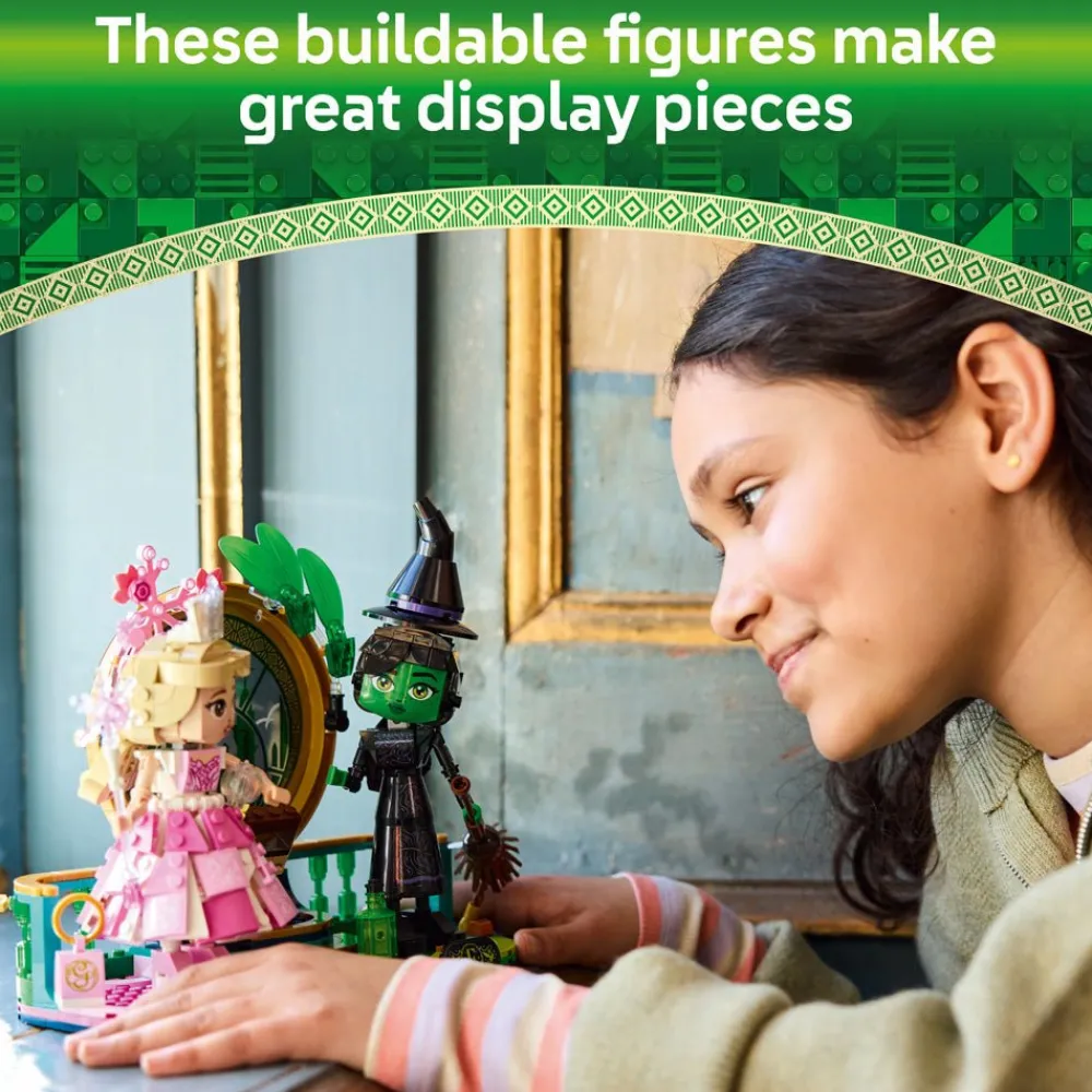 Lego Canada Inc. LEGO® Wicked Elphaba & Glinda Figures Fantasy Toy Construction Playset 75682 Best