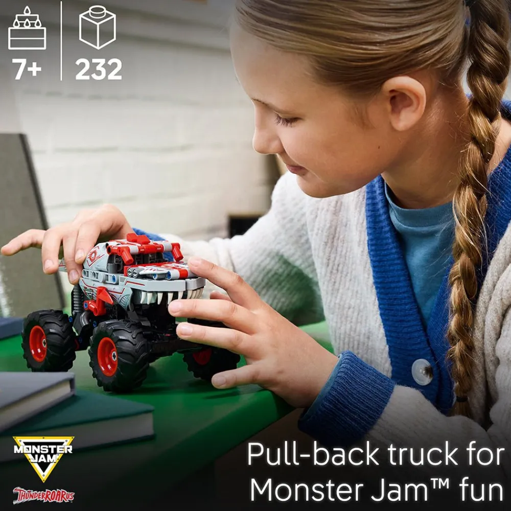 LEGO ®Technic™ Monster Jam™ ThunderROARus Pull-Back 42200 Best