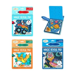 Let's Craft Magic Reveal Pad Space Dinos Vehicles Assorted Clearance