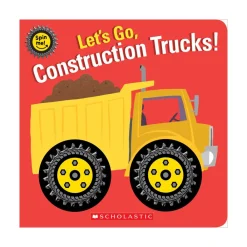 Mastermind Toys Let's Go, Construction Trucks! Book Clearance