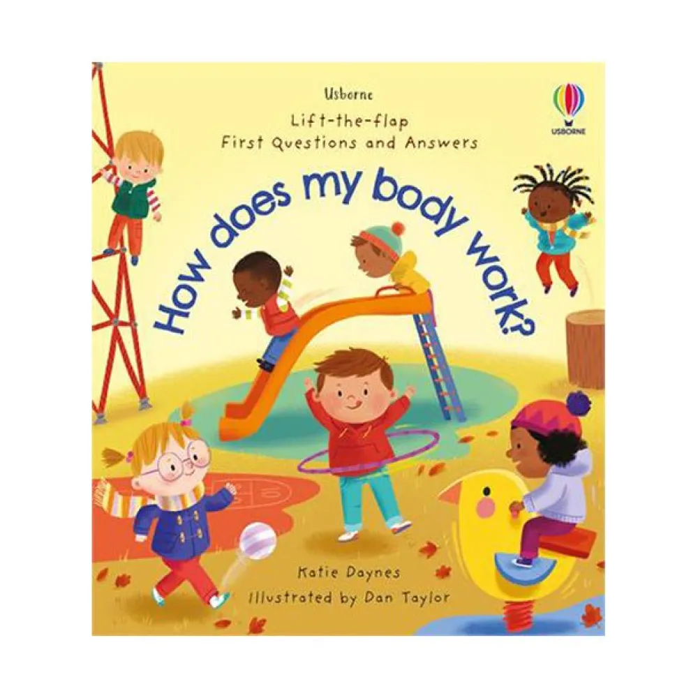 Mastermind Toys Lift the Flap First Questions and Answers: How Does My Body Work? Book Outlet