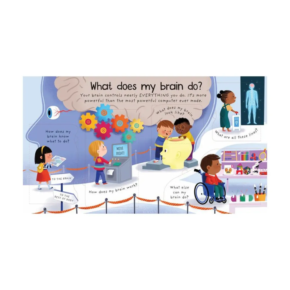 Mastermind Toys Lift the Flap First Questions and Answers: How Does My Body Work? Book Outlet