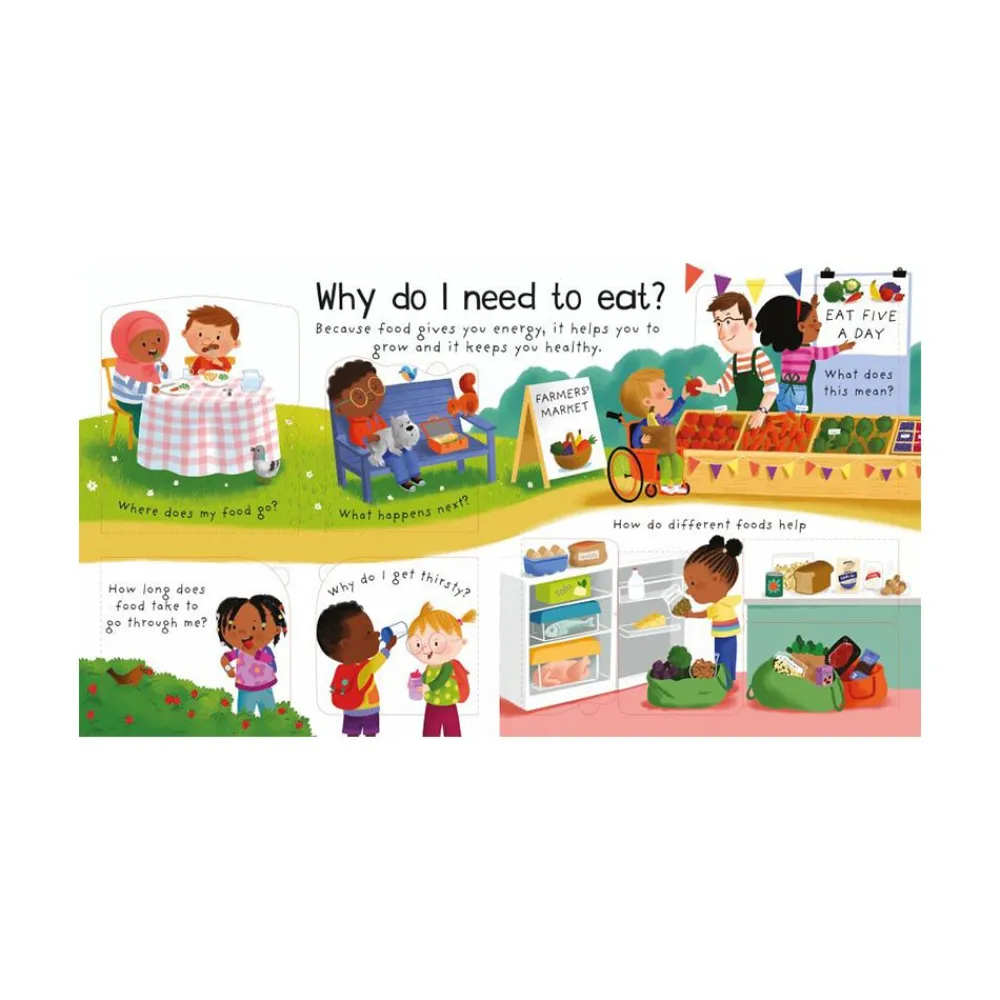 Mastermind Toys Lift the Flap First Questions and Answers: How Does My Body Work? Book Outlet