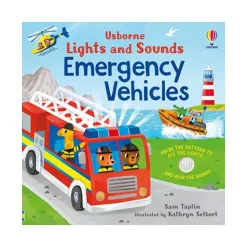 Mastermind Toys Lights and Sounds Emergency Vehicles Book Discount