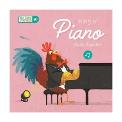 Mastermind Toys Little Virtuoso King of Piano Rudy Rooster Book Fashion