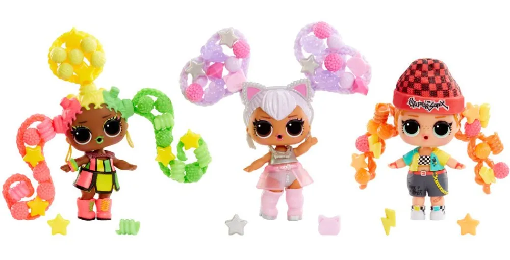 L.O.L. Dolls L.O.L. Surprise Hair Beads Tots Asst Hot