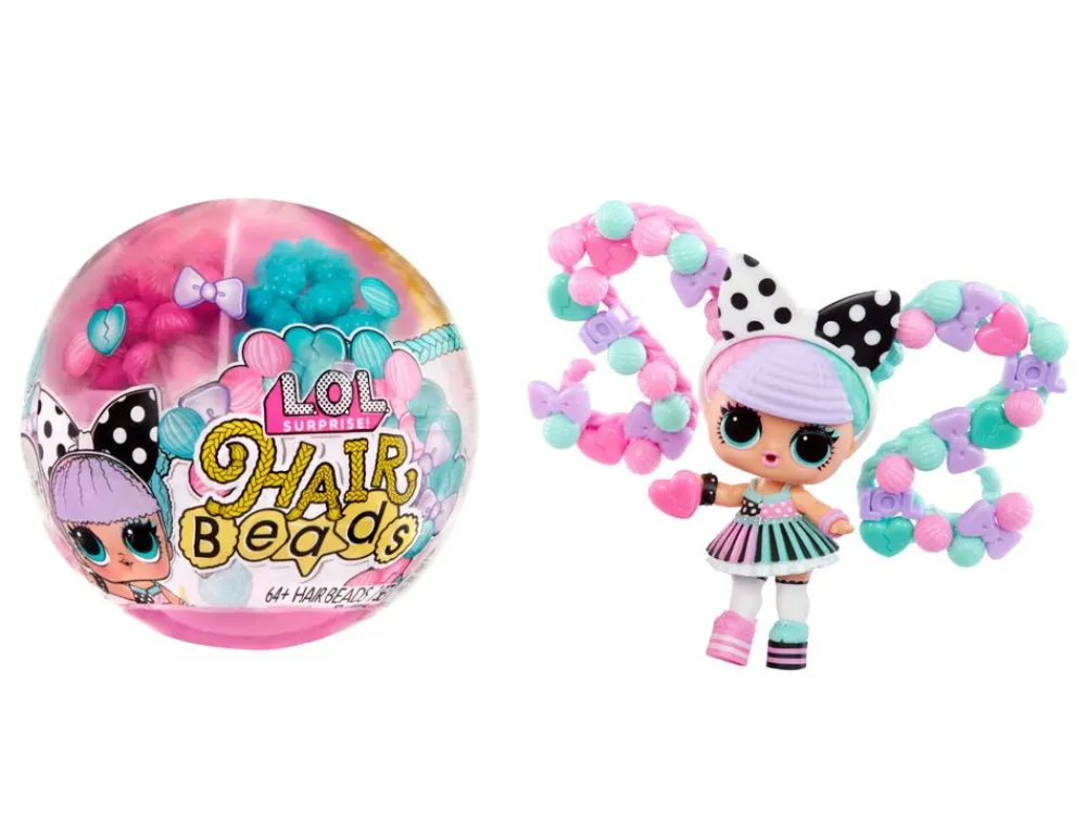 L.O.L. Dolls L.O.L. Surprise Hair Beads Tots Asst Hot