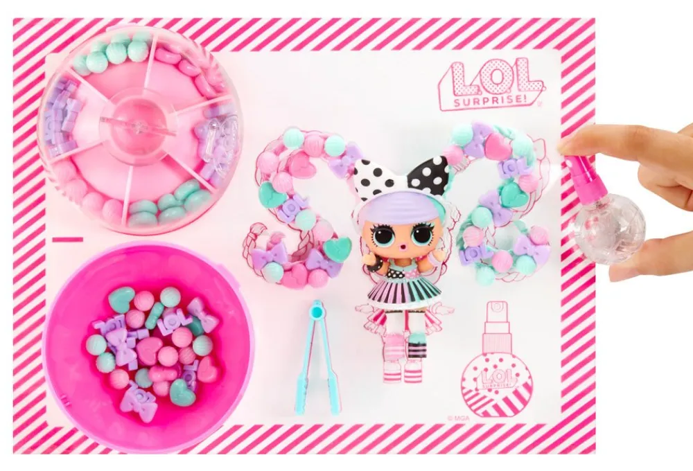L.O.L. Dolls L.O.L. Surprise Hair Beads Tots Asst Hot
