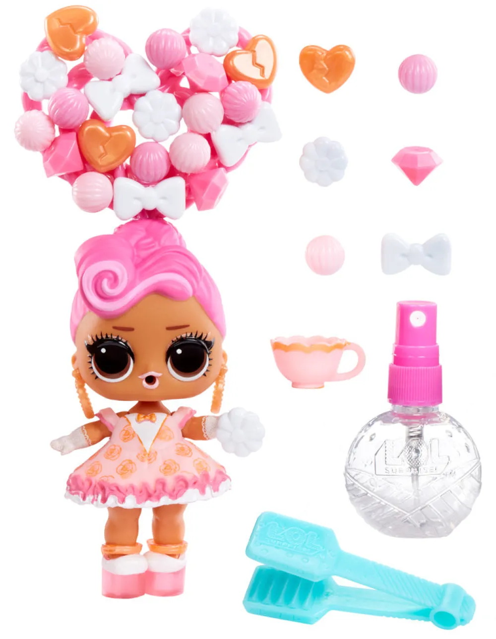 L.O.L. Dolls L.O.L. Surprise Hair Beads Tots Asst Hot