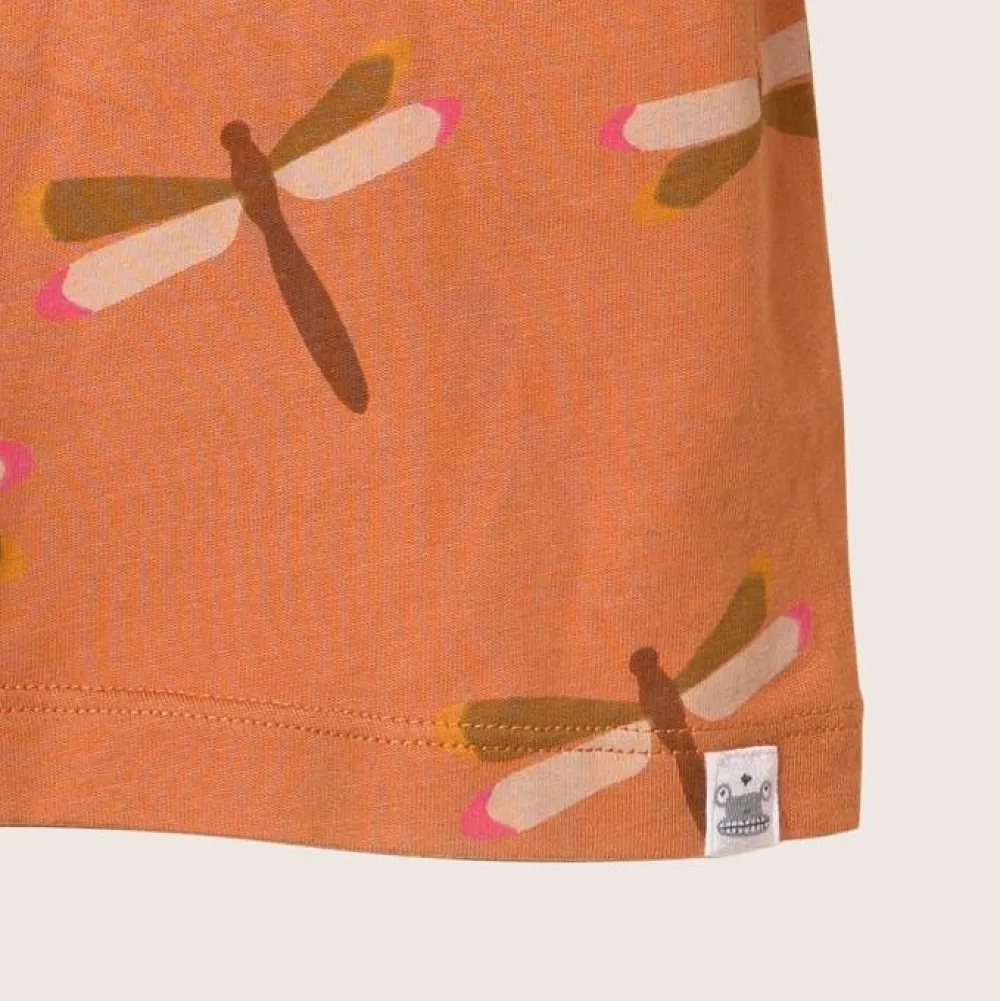 rise little earthling Long-Sleeve Shirt Hazel Dragonfly 9-12m Sale