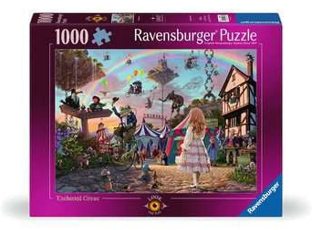 Ravensburger USA, Inc. Look & Find: Enchanted Circus 1000 pc Puzzle Hot