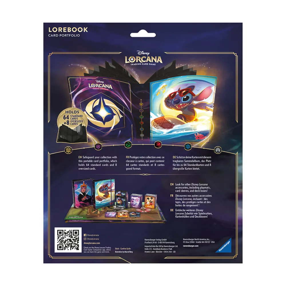 Ravensburger USA, Inc. Lorcana 10 Page Portfolio 2 Clearance