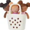 Branford Limited LullaBaby Plush Bath Dolls in a Basket New