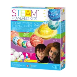4M Industrial Development Limited 4M STEAM Powered Kids Solar System String Lights Fashion