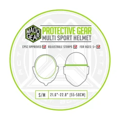 Madd Gear Helmet SM - Grey and Blue Best